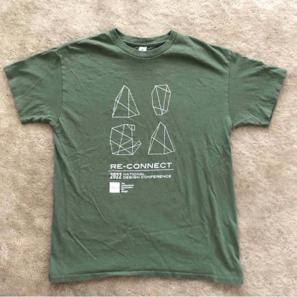 AIGA Graphic Design Conference Green Shirt Unisex